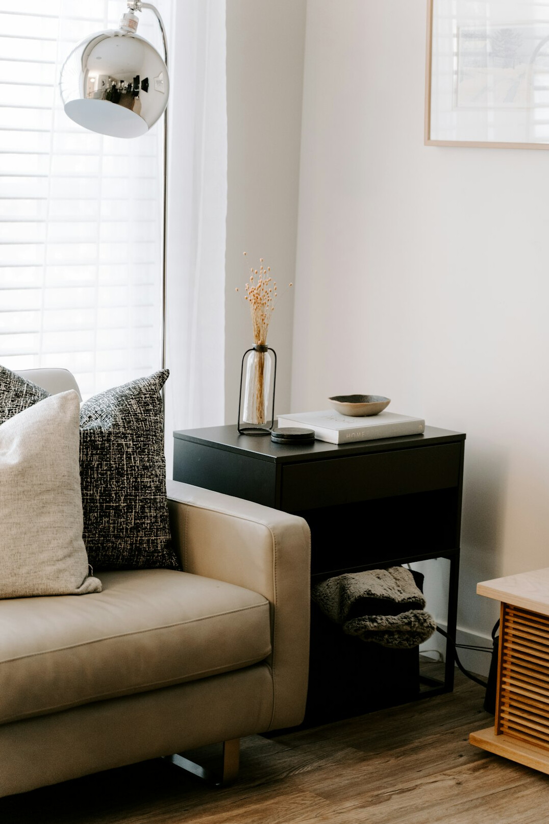 organized living room