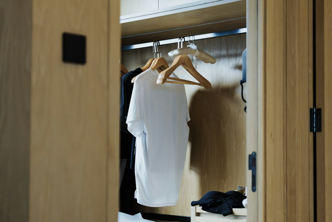 organized home closet