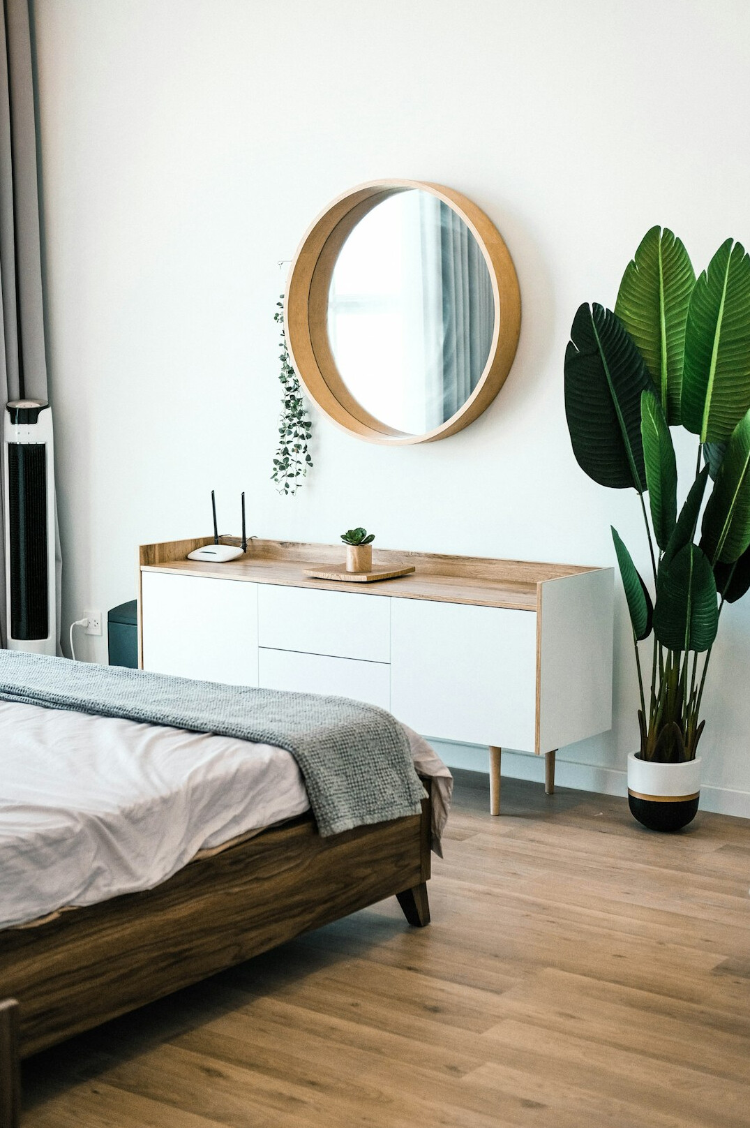 organized bedroom